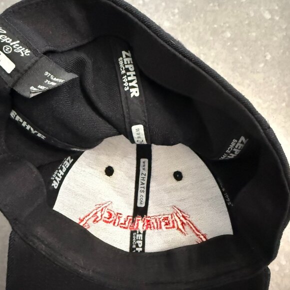 Metallica Black & Red Embroidered Hat – Size XL - Picture 7 of 7
